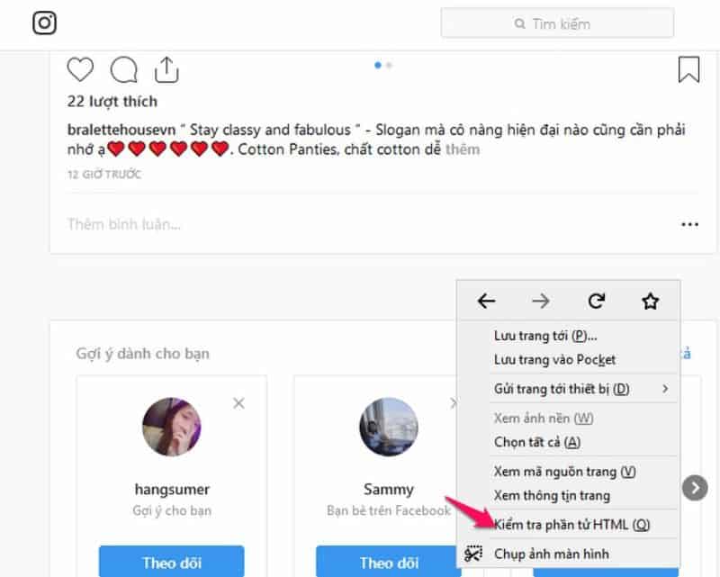 Cách đăng ảnh lên instagram bằng máy tính nhanh chóng, đơn giản cach dang anh len instagram bang may tinh voi