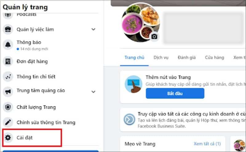 Cách xóa fanpage nhanh chóng và đơn giản cach xoa fanpage 1